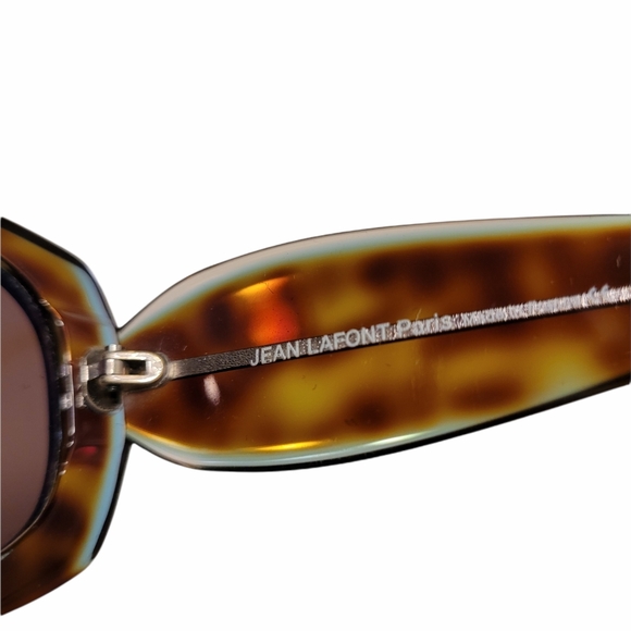 Authentic Lafont tortoiseshell/aqua sunglasses - Picture 2 of 7